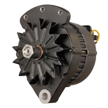 Delco Remy Alternator, 12V, 65A, Bi Rotation, No Pulley, New 93090